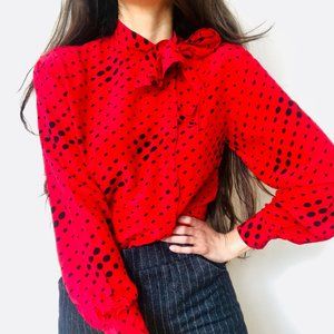 Christian Dior Coordonees Silk Blouse